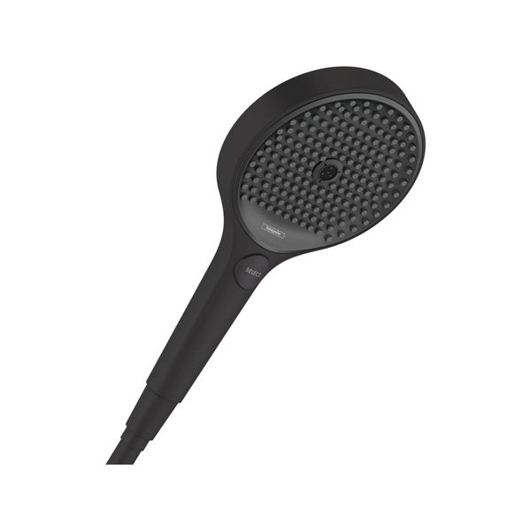 Hansgrohe Handbrause Rainfinity 130 130Mm Kopf, 3Jet, Dn 15, Mattschwarz (26864670)-image
