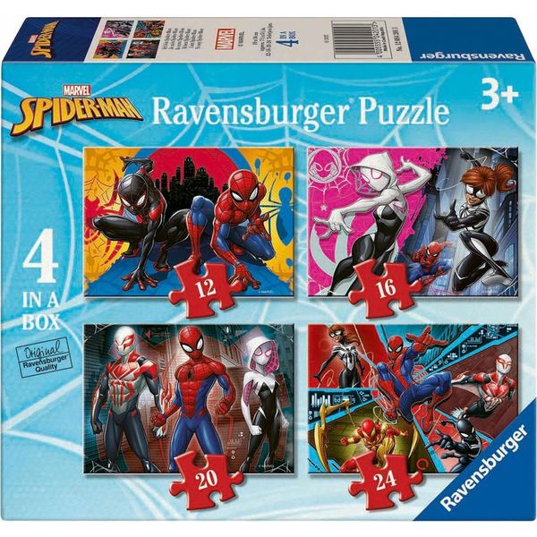 Ravensburger Puzzle Marvel: Spider-Man 4 Vs 1 ( 12, 16, 20, 24 DLC)-image