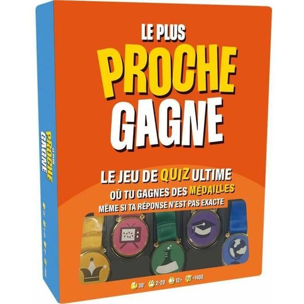 Gioco Da Tavolo Asmodee Il Più Vicino Vince: Il Gioco A Quiz Definitivo-image