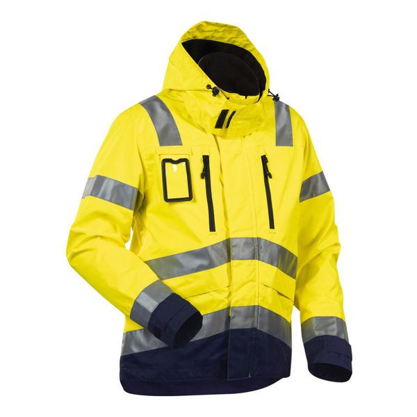 BlakläDer Warnschutz-Funktionsjacke, Gelb / Marineblau, Unisex-GrößE: M (483719773389M)-image