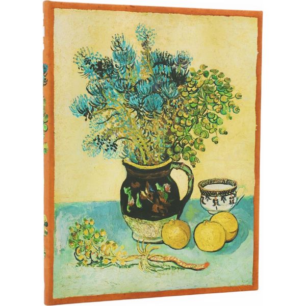 Taccuino Con La Natura Morta Di Van Gogh - 144 Pagine, Ultra 175X230 Mm, Linea, Copertina Rigida-image