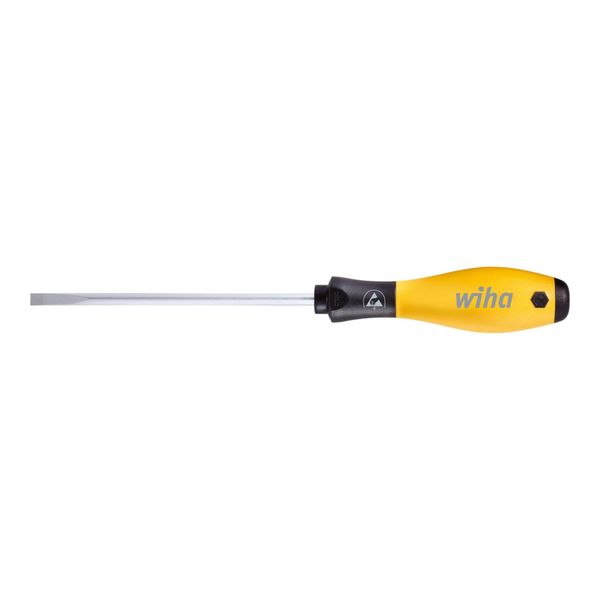 Wiha Schraubendreher Softfinish® Esd Schlitz 2,5 Mm X 75 Mm (08179)-image