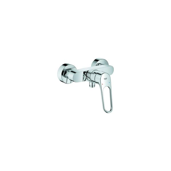 Grohe Brause-Einhebelmischer Eurosmart Care Chrom, Wandmontage (25242003)-image