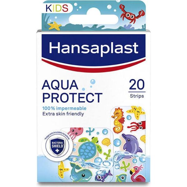Hansaplast Aqua Protect Medicazioni Impermeabili Per Bambini 20 Confezioni-image