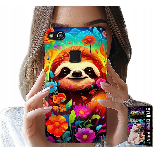 Custodia Per Huawei P9 Lite 2016 - Disegni Di Animali Koala Colorati + Filmato-image