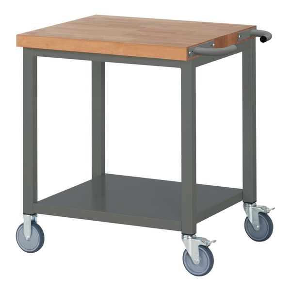 Stier Fahrbare Werkbank Premium Mit Ablageboden Bxtxh 750X700X880 Mm (906048)-image