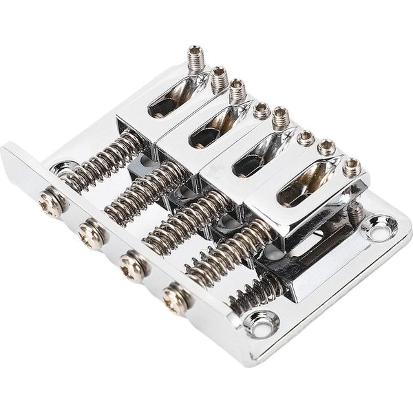Ponte Per Chitarra Elettrica, Robusto Ponte Hardtail Per Chitarra In Metallo, Ricambi Per Chitarra A 4 Corde-image