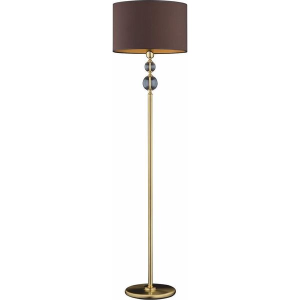 Casa Padrino Lampada Da Terra Barocca Oro/Marrone H. 172 Cm - Lampade Da Terra In Stile Barocco-image