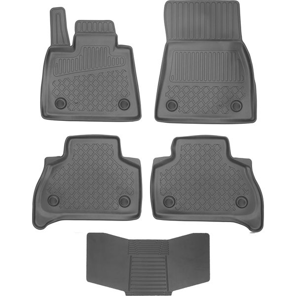 Tappetini Aristar 603631 + Copertura 251992 -BMW X5 G05 2018- (Anche Per Ibrido) Stop. Mount Ms + Bmw Velcro Anteriore E Posteriore-image