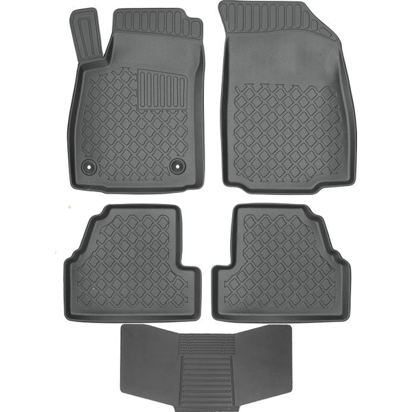 Tappetini Aristar 602868 + Cover 251992 - Chevrolet Trax & Trax Allroad 2013-2022 / Opel Mokka & Mokka Allroad 2012-2019 Stop. Installare Op-Driver-image