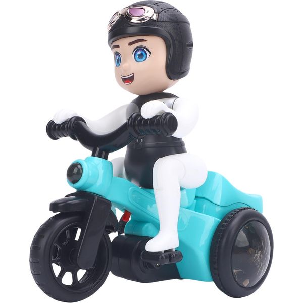 Baby Triciclo Acrobatico Giocattolo 360 Gradi Rotante Toddler Triciclo Elettrico Giocattolo Per Ragazzi Ragazze Alimentato A Batteria-image