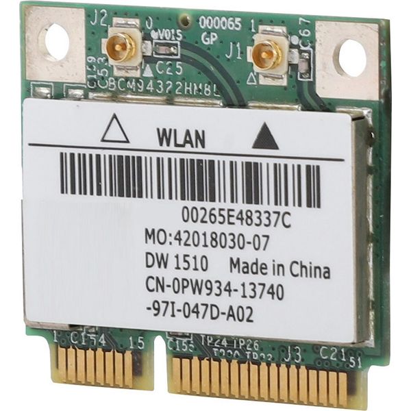 Scheda Di Rete Wireless BCM94322HM8L DW1510 Dual Band 300Mbps Mini PCI-E Per Dell E4200 E5500-image