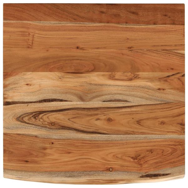 Syfax™ Mensola A Muro 40X40X3,8 Cm Quadrata Massello Acacia Bordi Vivi-image