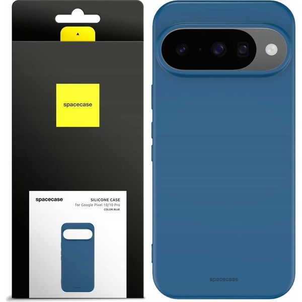 Custodia In Silicone Spacecase Silicone Case Per Google Pixel 10/10 Pro Blu-image