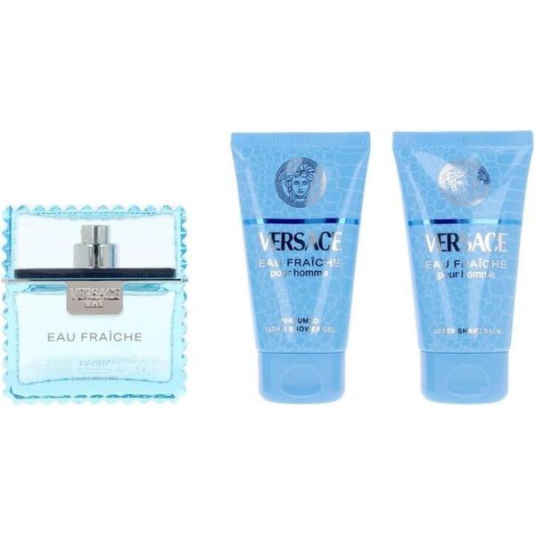 Spray Edt 50Ml/Gel Bagno E Doccia 50Ml/Balsamo Dopobarba 50Ml Versace Eau Fraiche Giftset-image