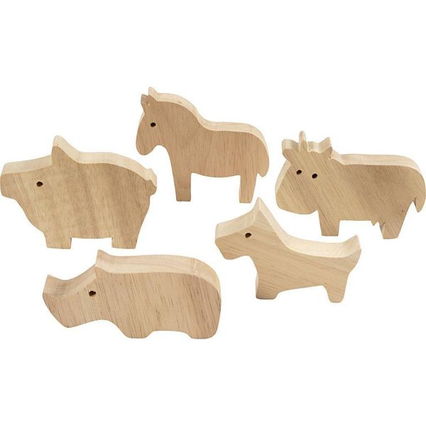 Creativ Company 544461, Set Creativo Per Bambini, Legno, Legno-image