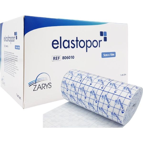 Nastro Per Bendaggio, 5 Cm X 10 M Elastopor (1 Pz.)-image