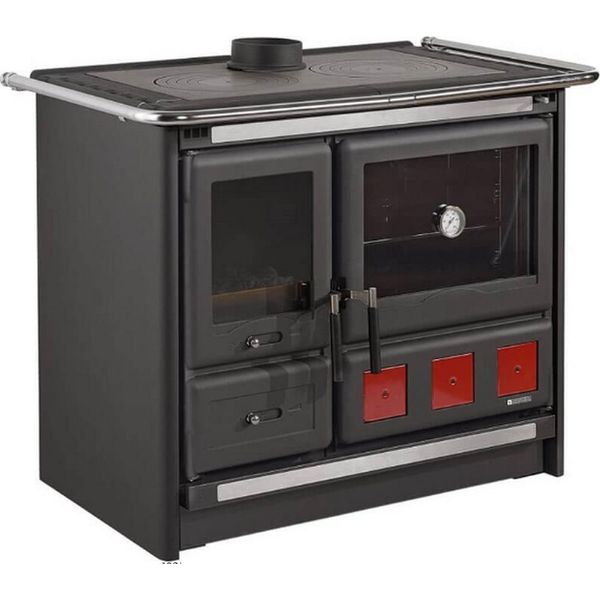 Stufa A Legna Da 11 Kw, Nero Antracite Nordica Extraflame Rosaxxl.16Aciernoiranthra-image