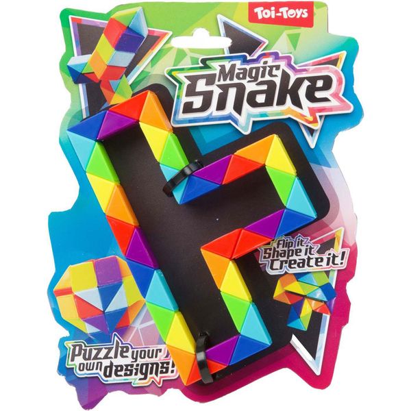 Toi-Toys Divertente Puzzle Serpente Magico Colorato-image