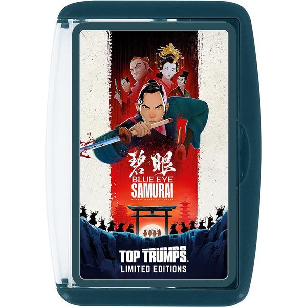 Winning Moves – Top Trumps – Edizione Limitata – Blue Eye Samurai Inglese-image