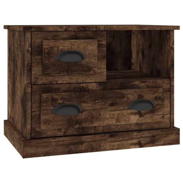Syfax™ Comodino Rovere Fumo 60X39X45 Cm-image