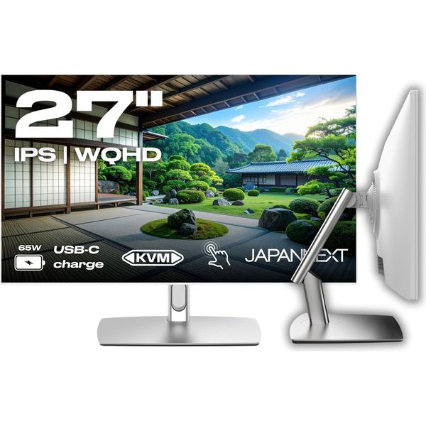 Japannext JN-IPS27WQHDR-C65W-FLD-T Japannext 68,6Cm JN-IPS27WQHDR-C65W-FLD-T Hdmi/Dp Touch Wqhd-image