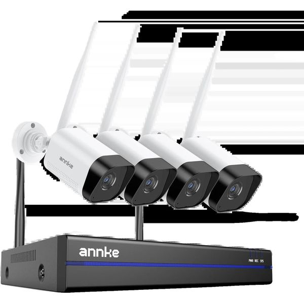 Sistema Di Telecamere Di Sicurezza, Risoluzione 5MP, Capacità Di Visione Notturna, Telecamera 4Pcs, 4T-image