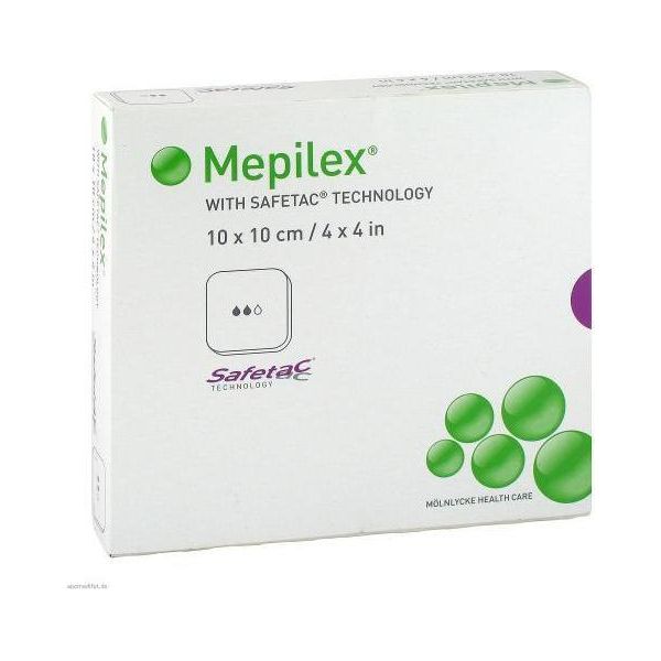 Medicazione In Schiuma Mepilex 10X10 Cm 5 Pz-image
