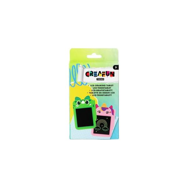 Creafun Trend Tavoletta Grafica Lcd Fun 15 Cm Assortita In 6 Colori | 6 Pezzi-image