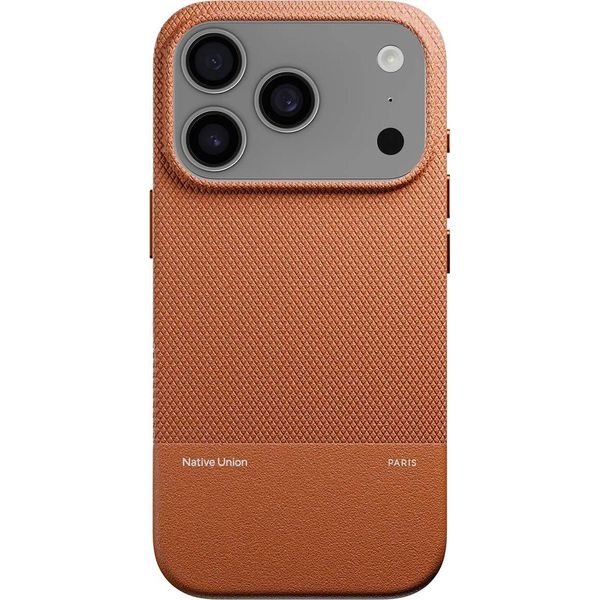 Native Union, Custodia Iphone 17 Pro Magsafe Antiurto Reclassic Design, Marrone Chiaro-image