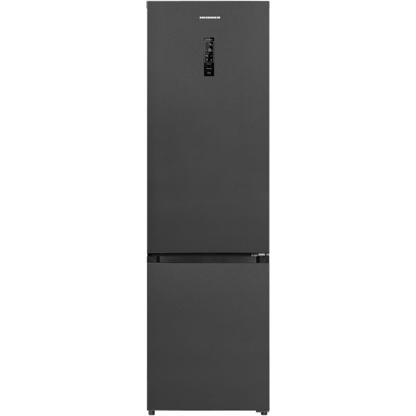 Heinner HCNF-HM377INVDGHC Frigorifero Combinato 377 L, No-Frost, Display Touch, Grigio Scuro-image
