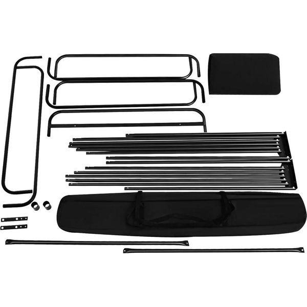 Tenda Da Moto, Protezione Impermeabile, Design Resistente, Nero-image