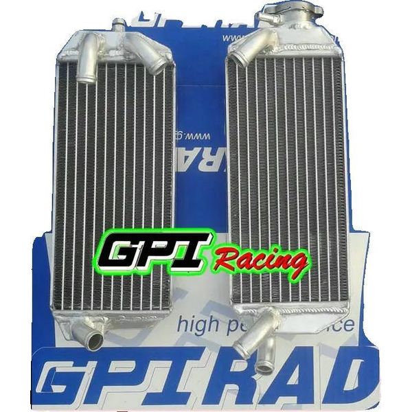 Radiatore, Interamente In Alluminio, Capacità Di Raffreddamento Aumentata Del 40%, Adatto Ai Modelli Suzuki DRZ400 2002-2007, Serbatoi Saldati A Tig, Nucleo Brasato Sottovuoto-image