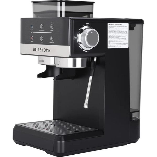 Macchina Per Espresso, Macinacaffè Integrato, Pressione 20 Bar, Nero, Eu-image