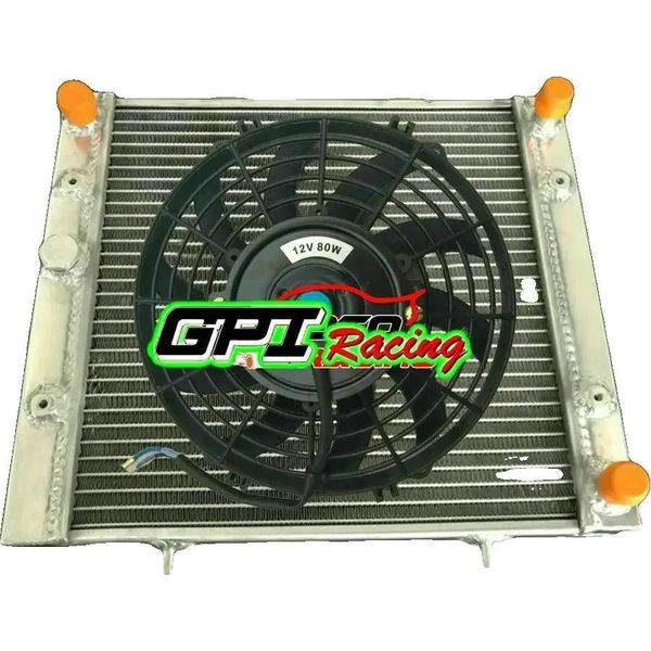 Kit Radiatore, Materiale In Alluminio, Capacità Di Raffreddamento Aumentata Del 30%, Adatto Ai Modelli Polaris Atv, Struttura Saldata Tiger, Nucleo Brasato Sottovuoto-image
