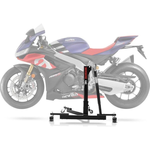 Cavalletto Centrale Cs Power Evo Per Aprilia RSV4 21-25 Nero-image