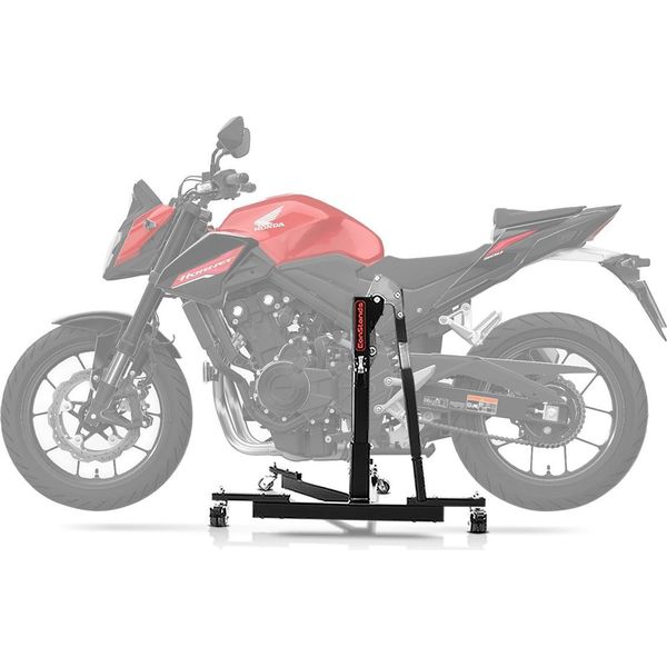 Cs Power Evo - Cavalletto Centrale Per Honda Hornet Cb 500 24-25 Nero-image