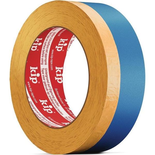 Nastro Per Mascheratura 367 WASHI-TEC® MULTI-TAPE Liscio Giallo/Blu Lunghezza 25 M Larghezza 36 Mm-image