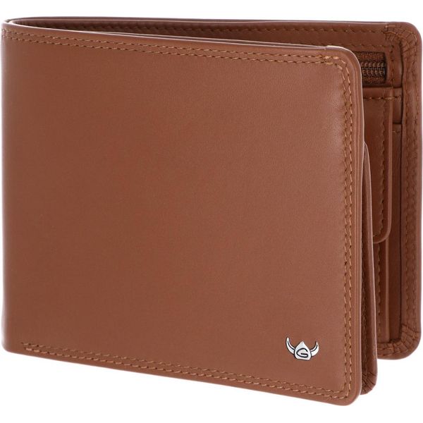 Golden Head Pelle Portafoglio Polo Rfid Protect Scheintasche Mit Rv 1364 Cognac Marrone-image