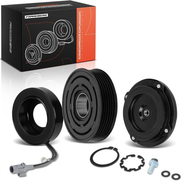 Frankberg 1X Frizione Magnetica Aria Condizionata Compressore Per Bmw F30 F80 F31 F33 F83 F34 F10 F11 F07 F06-image