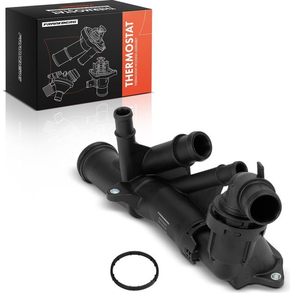 Frankberg 1X Termostato Refrigerante Per Vw Golf Passat Audi A3 Q2 Tt Seat Leon Sc St Skoda-image