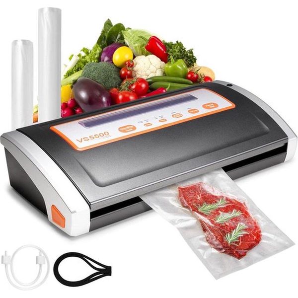 VacuüMsealer Deluxe - Sigillatrice Sottovuoto - Conservazione Degli Alimenti - Potente Sigillatrice Sottovuoto - Macchina Per Sigillare-image