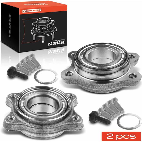 Frankberg 2X Set Di Cuscinetti Ruota Anteriore E Posteriore Per Vw Passat Variant Audi A4 Avant Cabriolet A6 A8 Seat-image