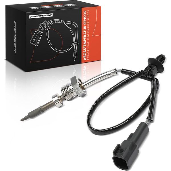 Frankberg 1X Sensore Temperatura Gas Di Scarico Per Ford Tourneo V362 F3 Fy Fz V363 Fad Fbd Fed Ffd 2.0L-image