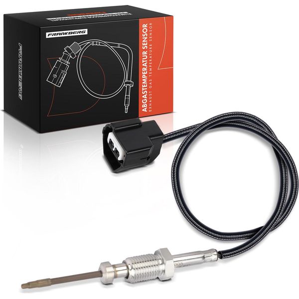 Frankberg 1X Sensore Di Temperatura Dei Gas Di Scarico Per Nissan Nv200/Evalia Bus 1.5L Dal 2010-image