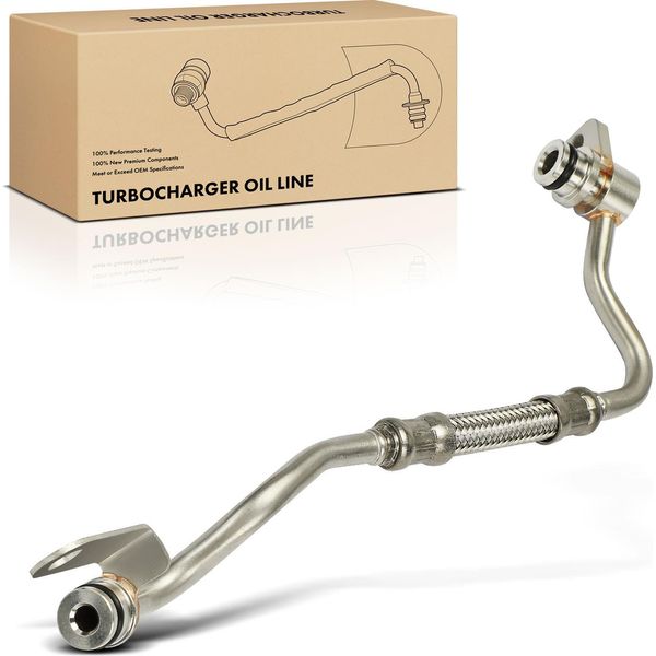 Frankberg 1X Linea Olio Turbocompressore Per Bmw Serie 3 E91 E90 E92 E93 Serie 1 E82 E88 Serie 7 X6 Z4 Roadster-image