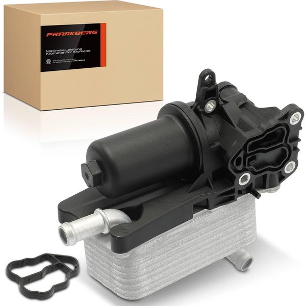 Frankberg 1X Radiatore Olio+Filtro Olio Per Mercedes-Benz W176 W242 W246 C117 X117 X156 1.5L-2.2L-image