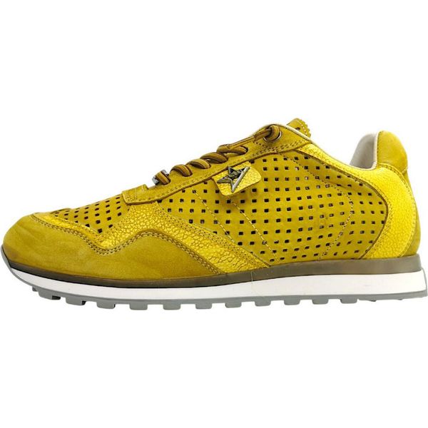 Cetti Scarpe Da Uomo Sportive Stringate Gialle Per Il Tempo Libero, Numero: 44 Eu-image