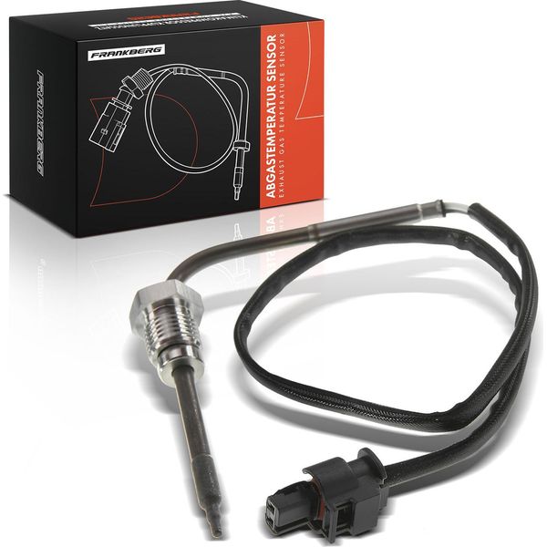 Frankberg 1X Sensore Temperatura Gas Di Scarico Per Smart Fortwo Cabrio Coupe 451 0.8L 2009-2019-image