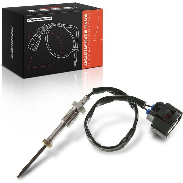 Frankberg 1X Sensore Temperatura Gas Di Scarico Per Nissan Cabstar NP300 Navara D40 Pathfinder 3 R51 2.5L-image